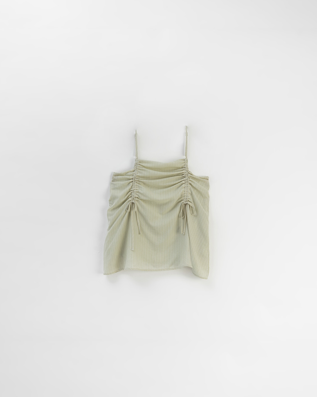 春1尚未收到---ドローストリングキャミソール 3色展開