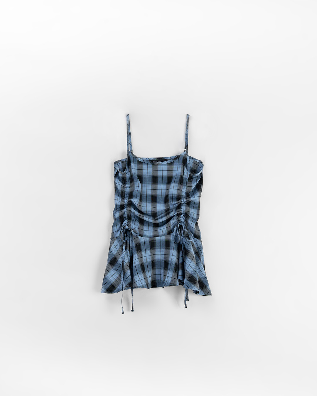 チェックドロストキャミベスト2色展開