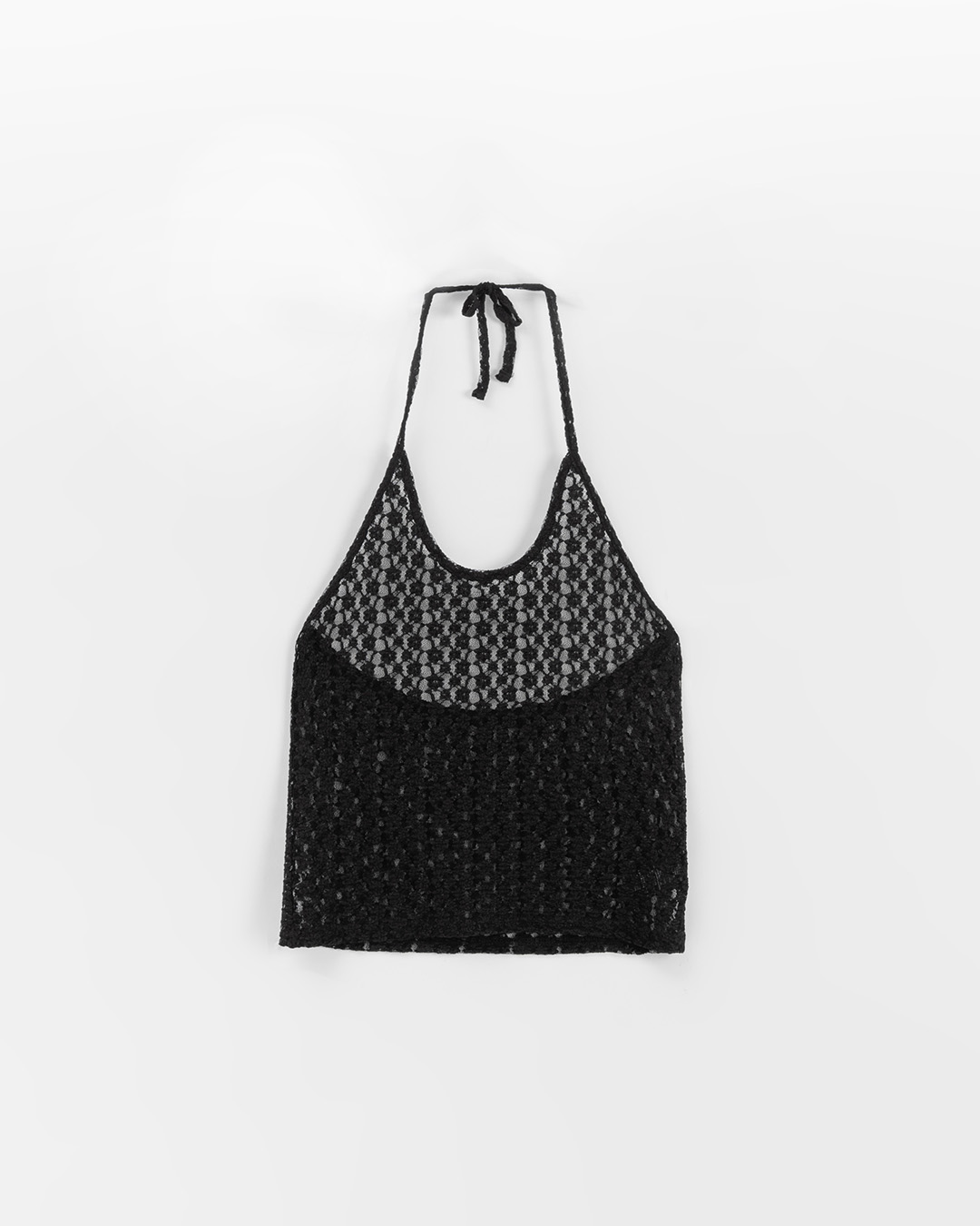 レースホルターネックリボンベスト 4色展開