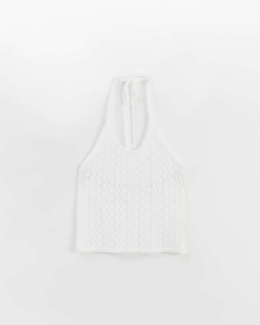 レースホルターネックリボンベスト 4色展開