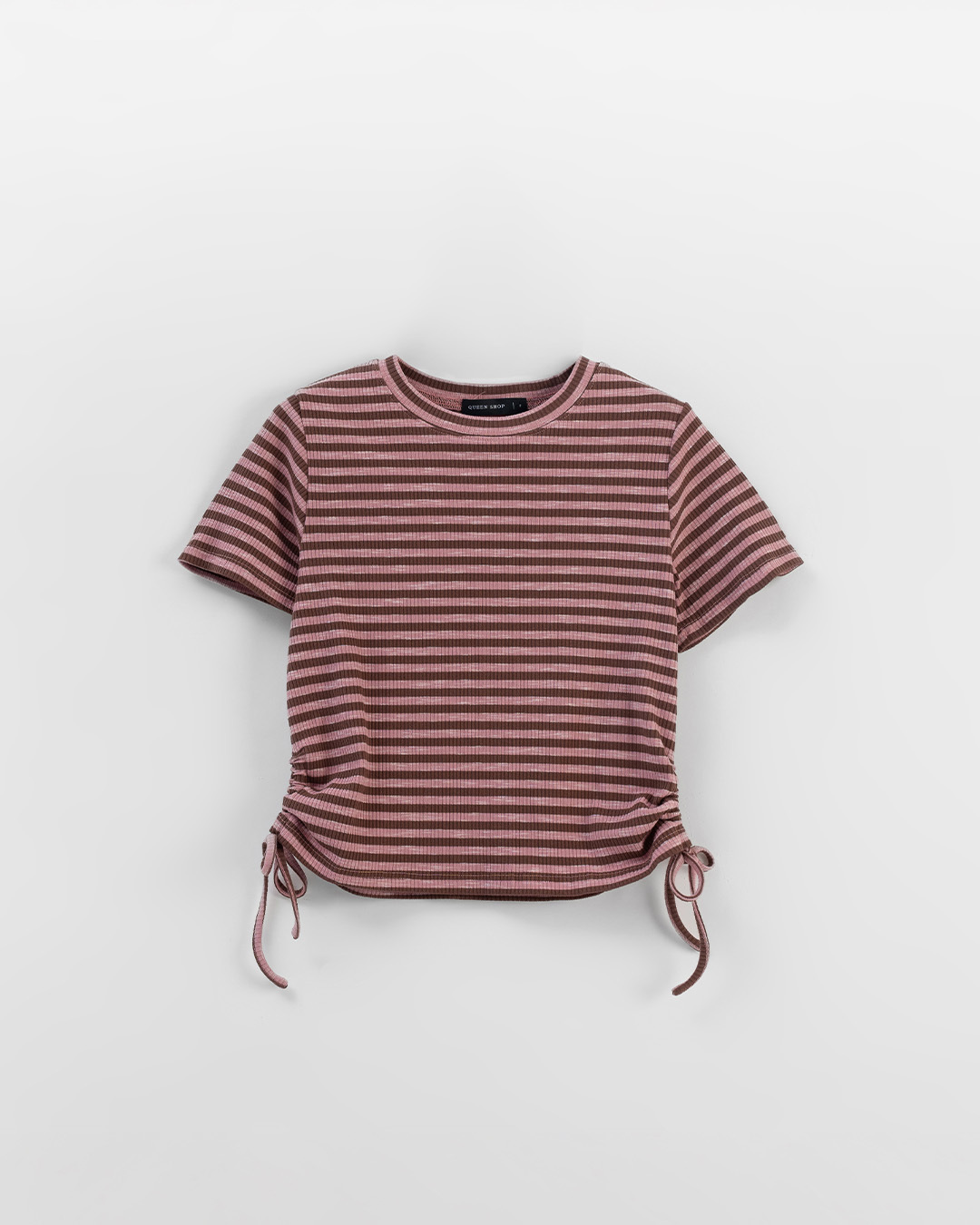 ストライプギャザーコードトップス 2色展開