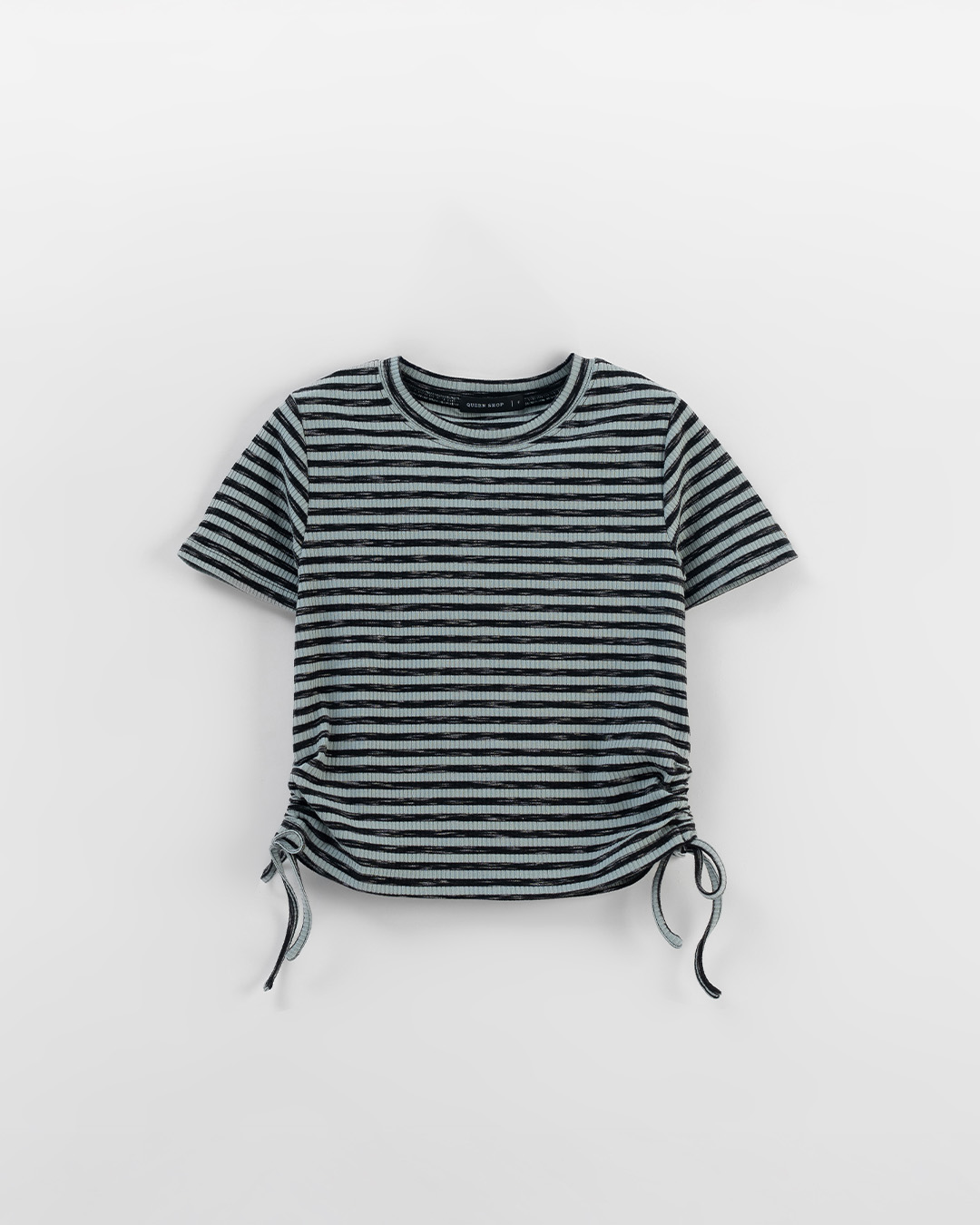 ストライプギャザーコードトップス 2色展開