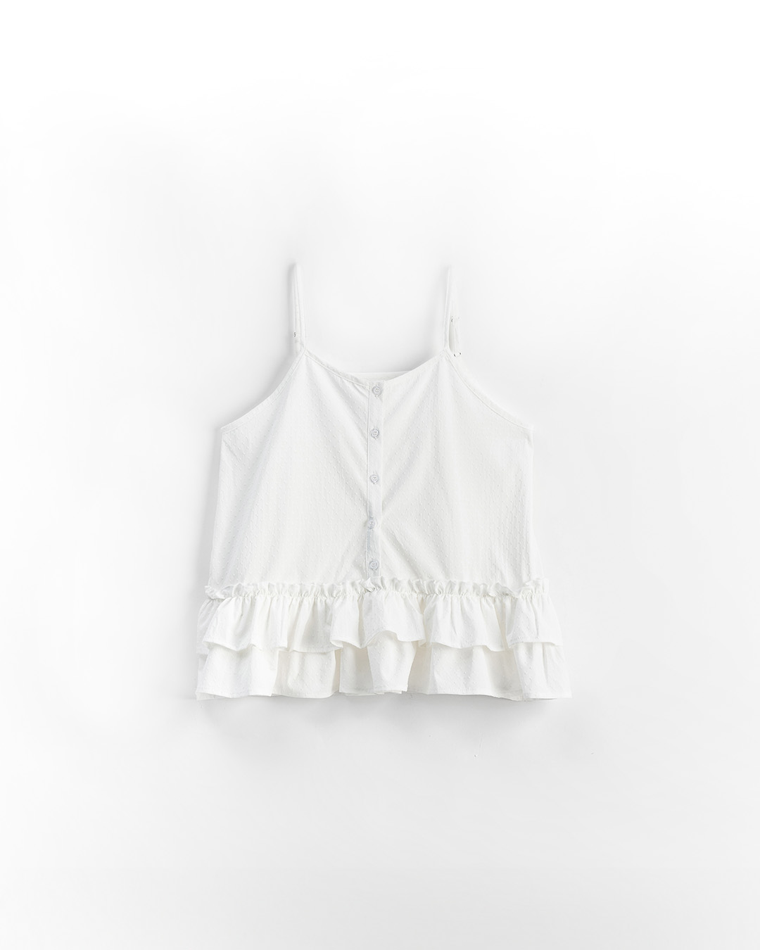 立体ドットフリルキャミベスト 3色展開