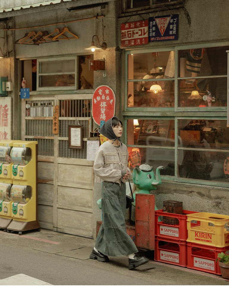 尚未收到---シアーチェックカーディガン 2色展開