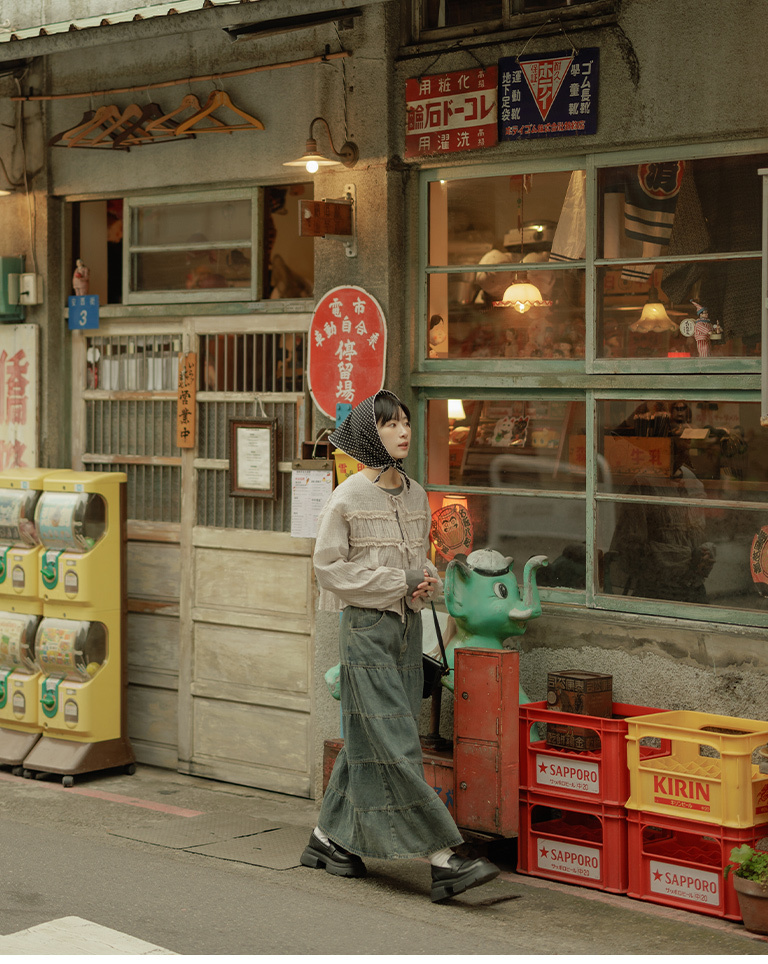 尚未收到---シアーチェックカーディガン 2色展開