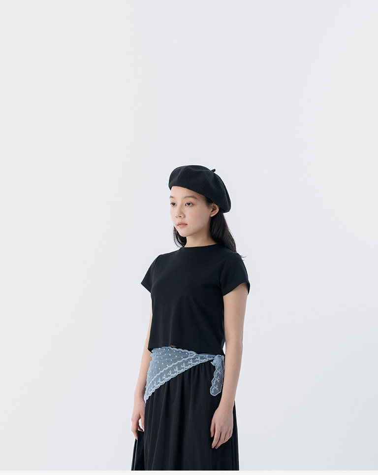 クールタッチ ショートフィットトップス 4色展開