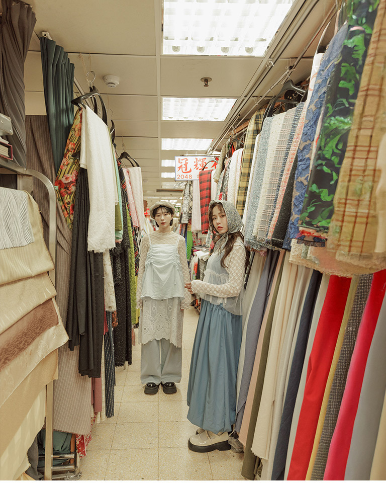 レース透かし編みキャミソール