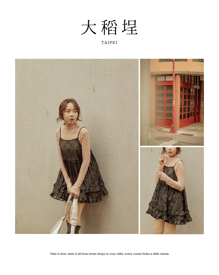 春1尚未收到---フラワー柄シアートップス 4色展開