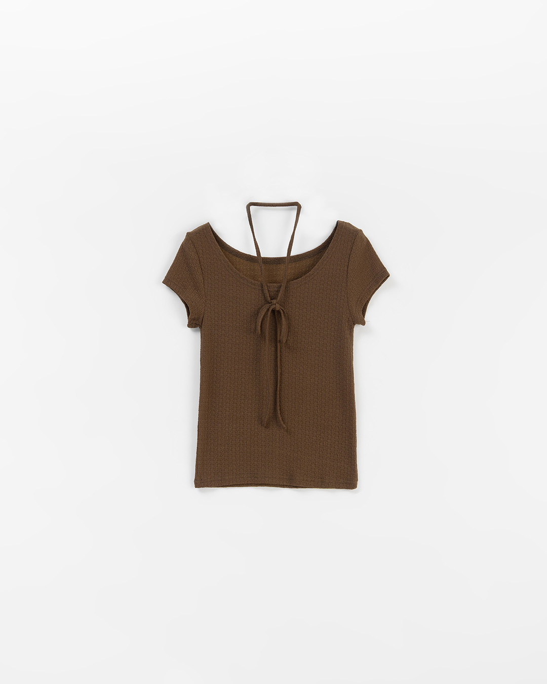 ジャカードウエストリボントップス 3色展開