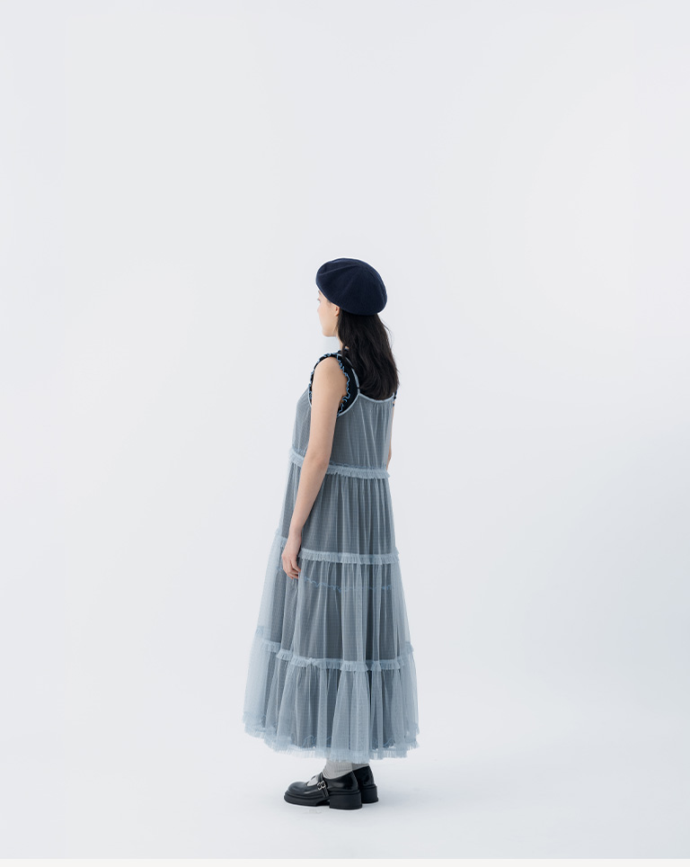 春8商未收到---チェックシアーキャミトップス 3色展開
