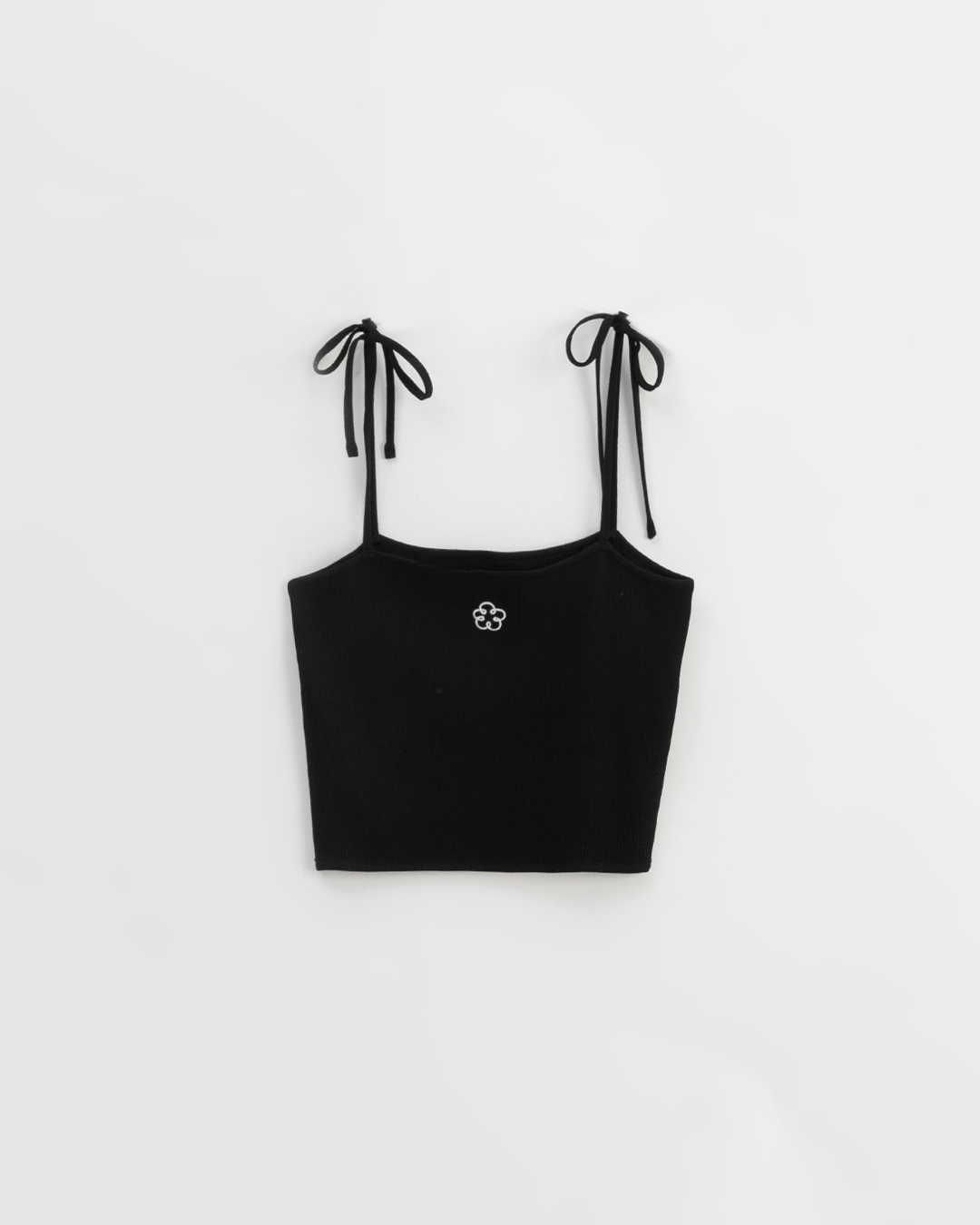 フラワー刺繍ニットキャミソール 3色展開