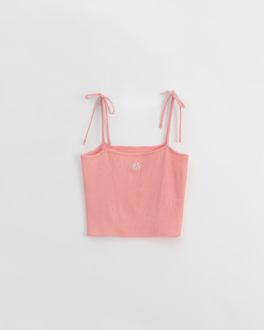 フラワー刺繍ニットキャミソール 3色展開