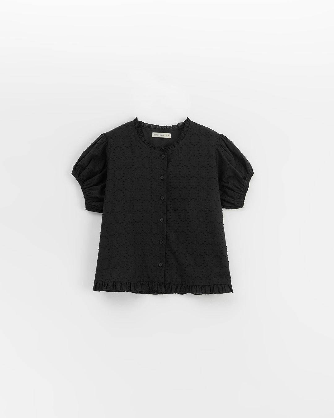 フリルパフスリーブトップス 2色展開