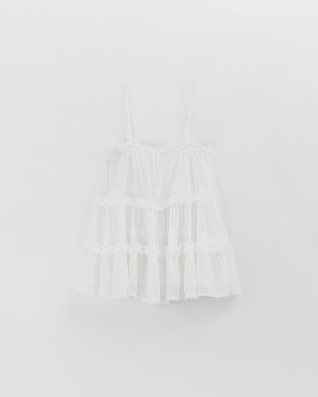 チュールフリルケーキキャミソール 4色展開