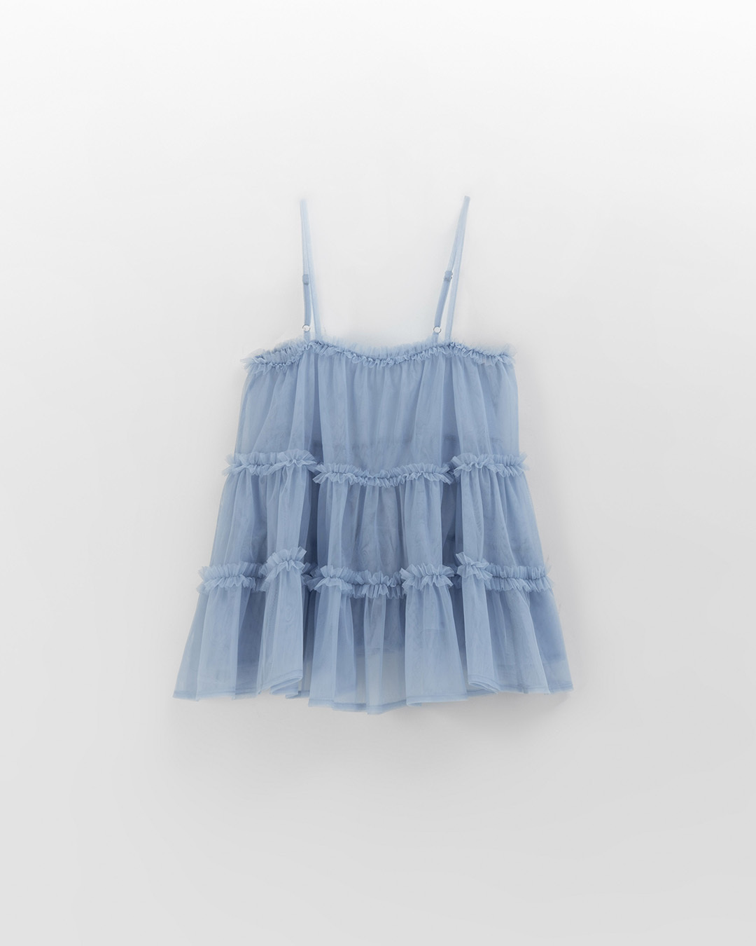 チュールフリルケーキキャミソール 4色展開