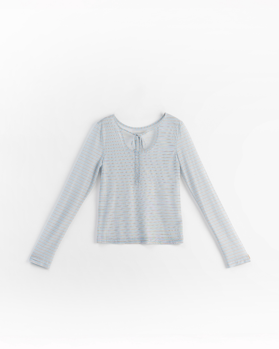 2WAYストライプシアートップス 2色展開