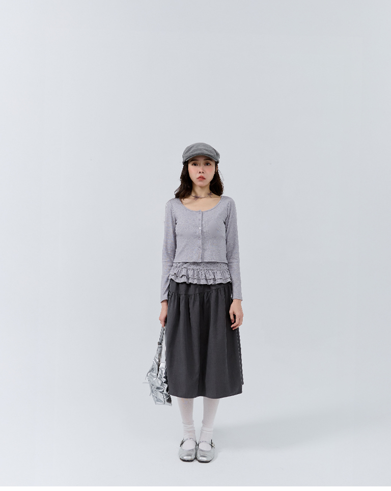 ドット2点セットトップス　2色展開