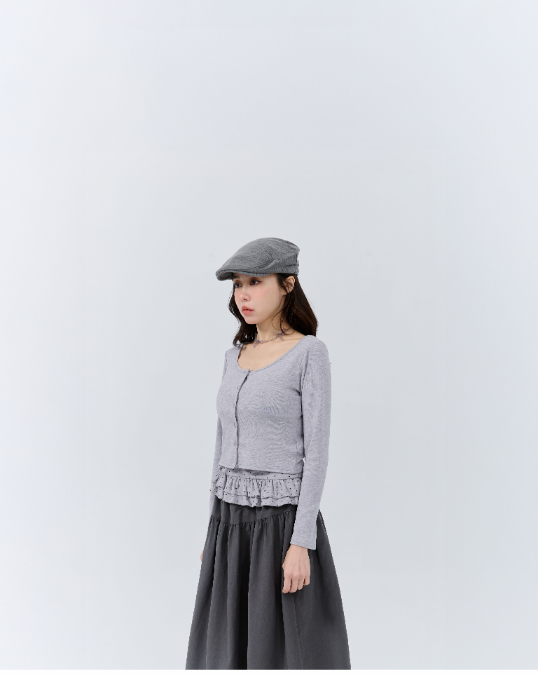 ドット2点セットトップス　2色展開