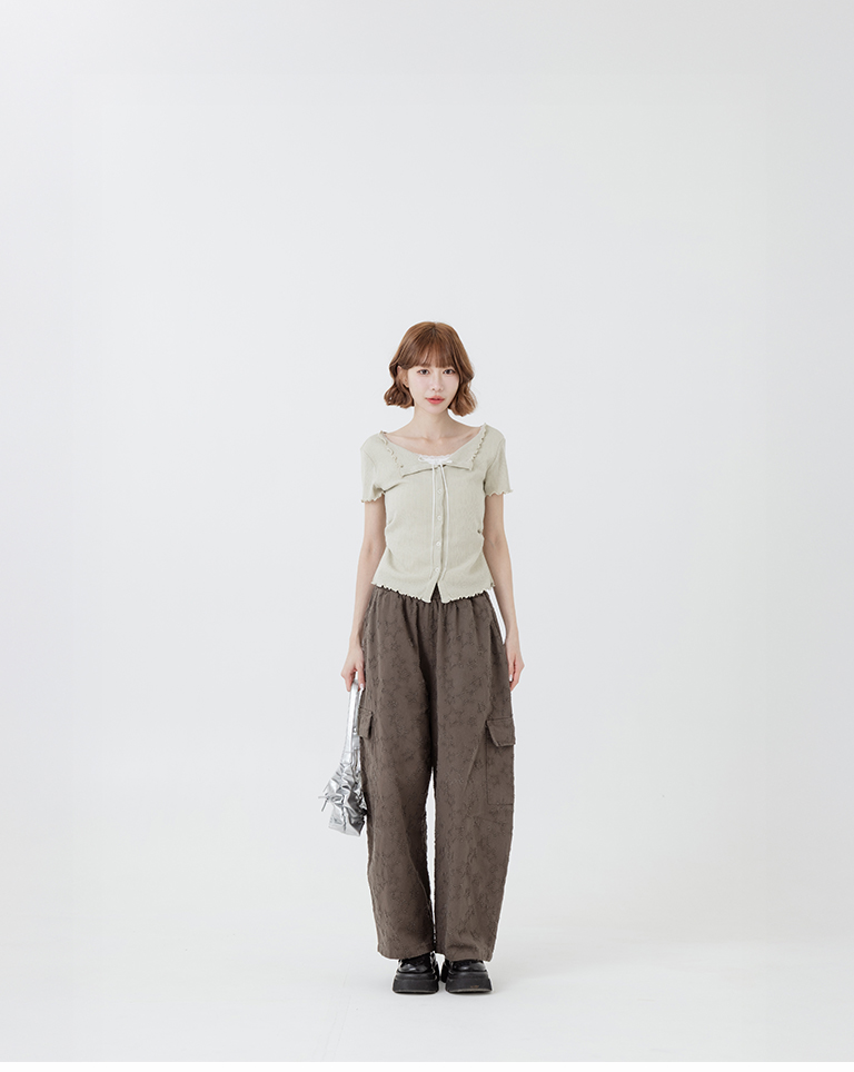 夏4未到---メロウレースドッキングトップス 3色展開