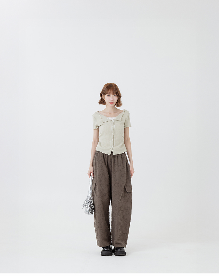 夏4未到---メロウレースドッキングトップス 3色展開