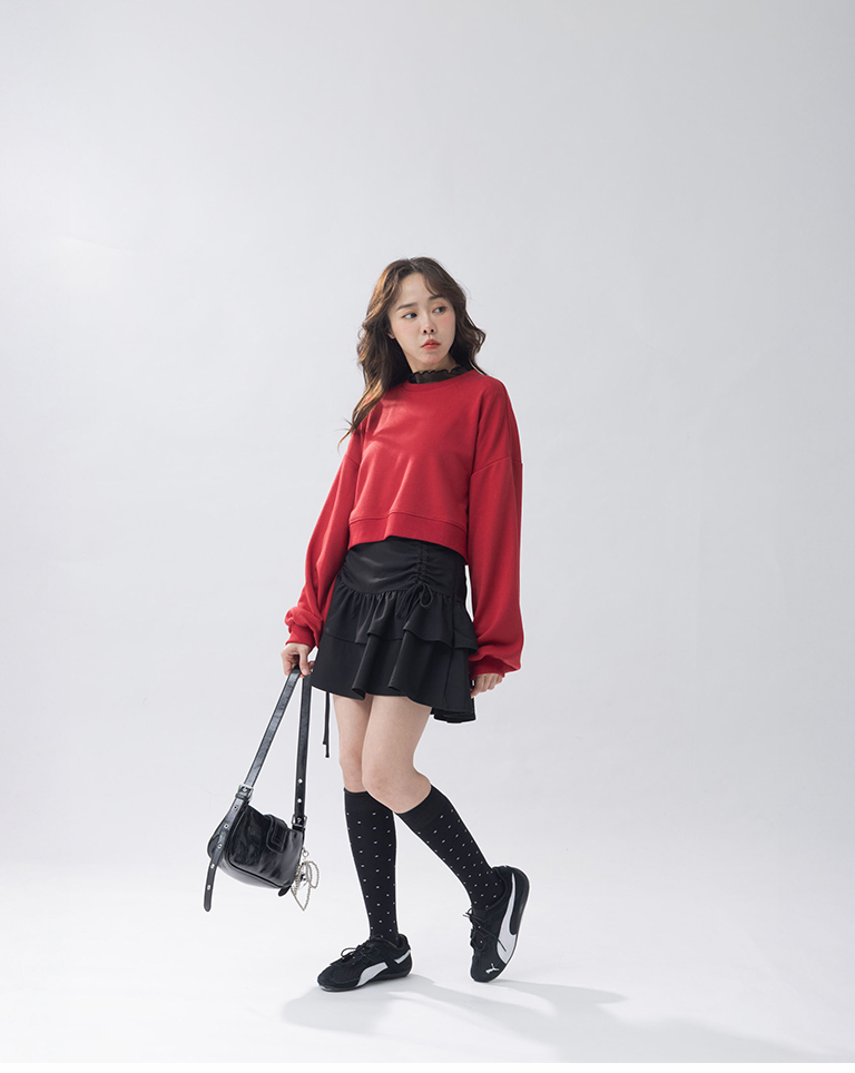 ショートスウェット 4色展開