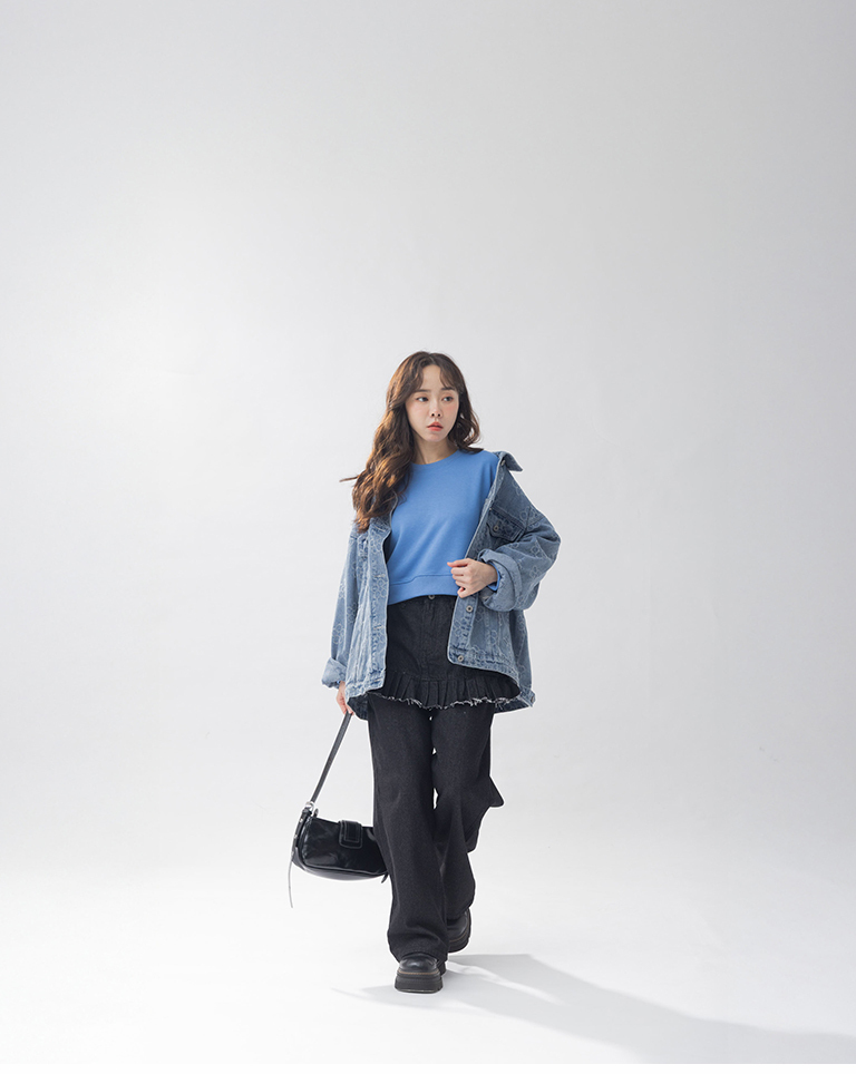 ショートスウェット 4色展開