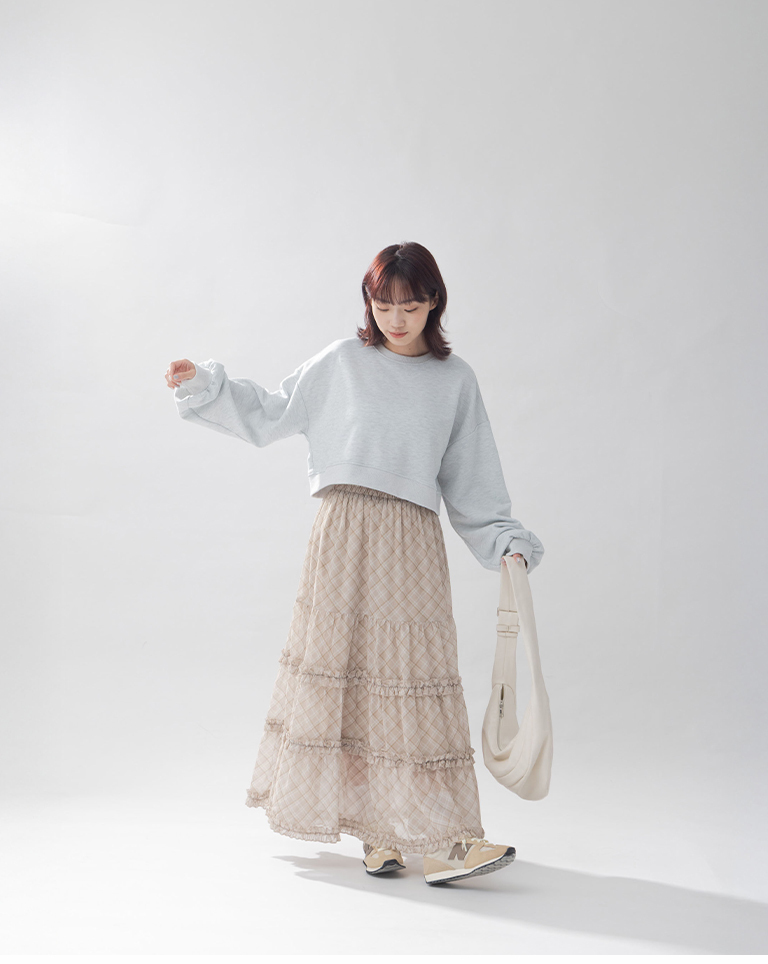 ショートスウェット 4色展開