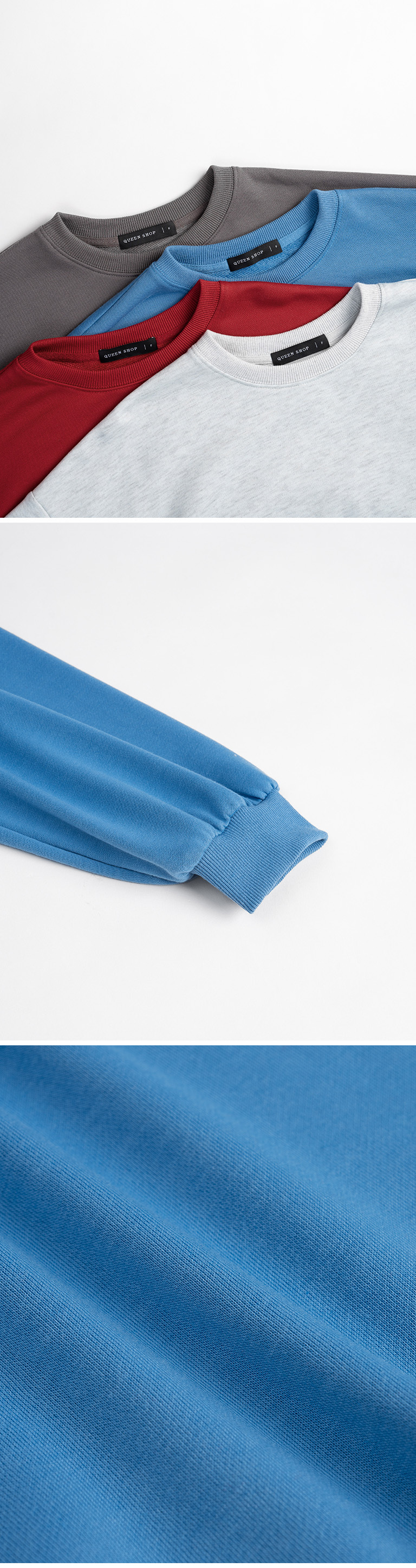 ショートスウェット 4色展開