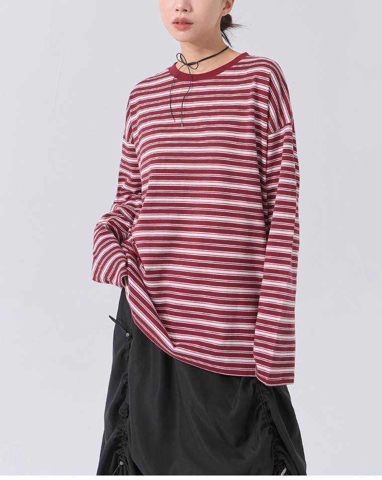 ストライプスウェット 2色展開