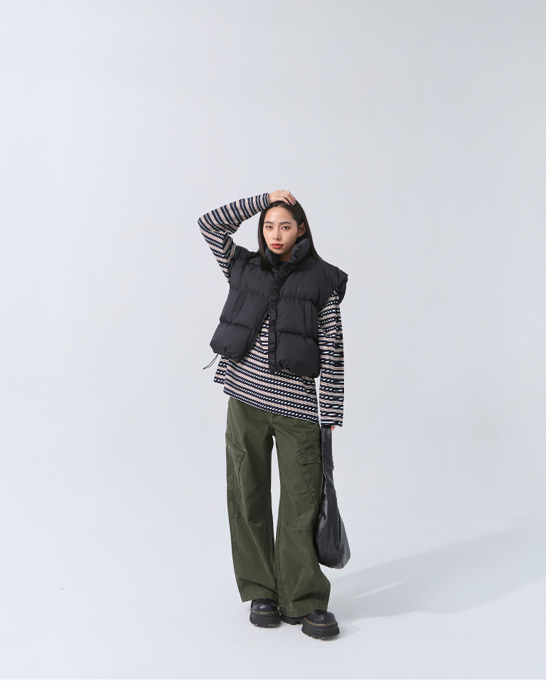 ストライプスウェット 2色展開