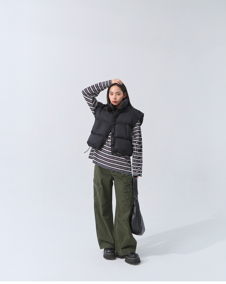 ストライプスウェット 2色展開