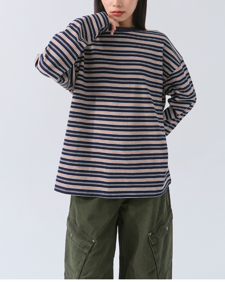 ストライプスウェット 2色展開