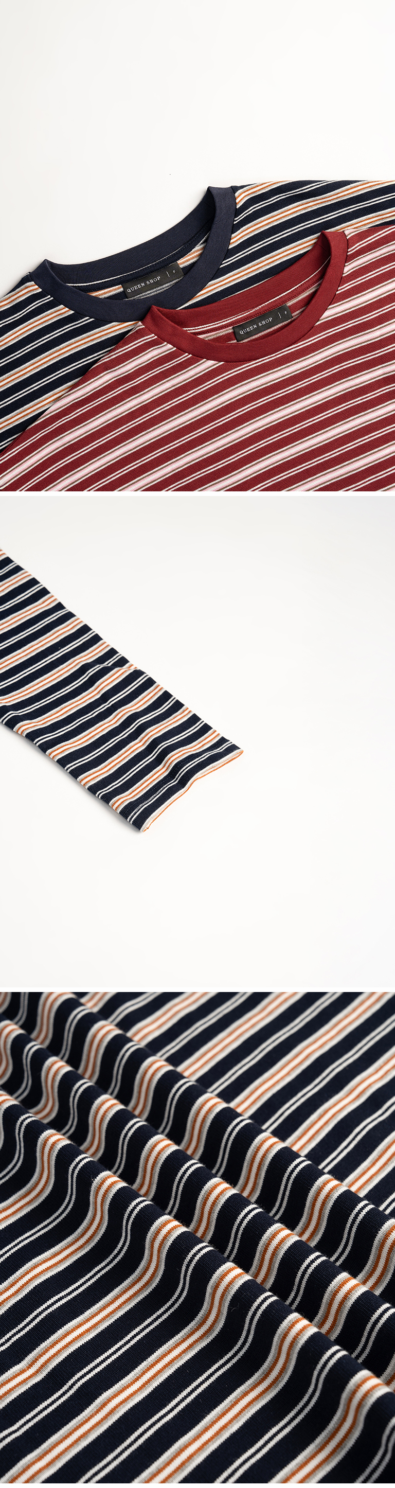 ストライプスウェット 2色展開