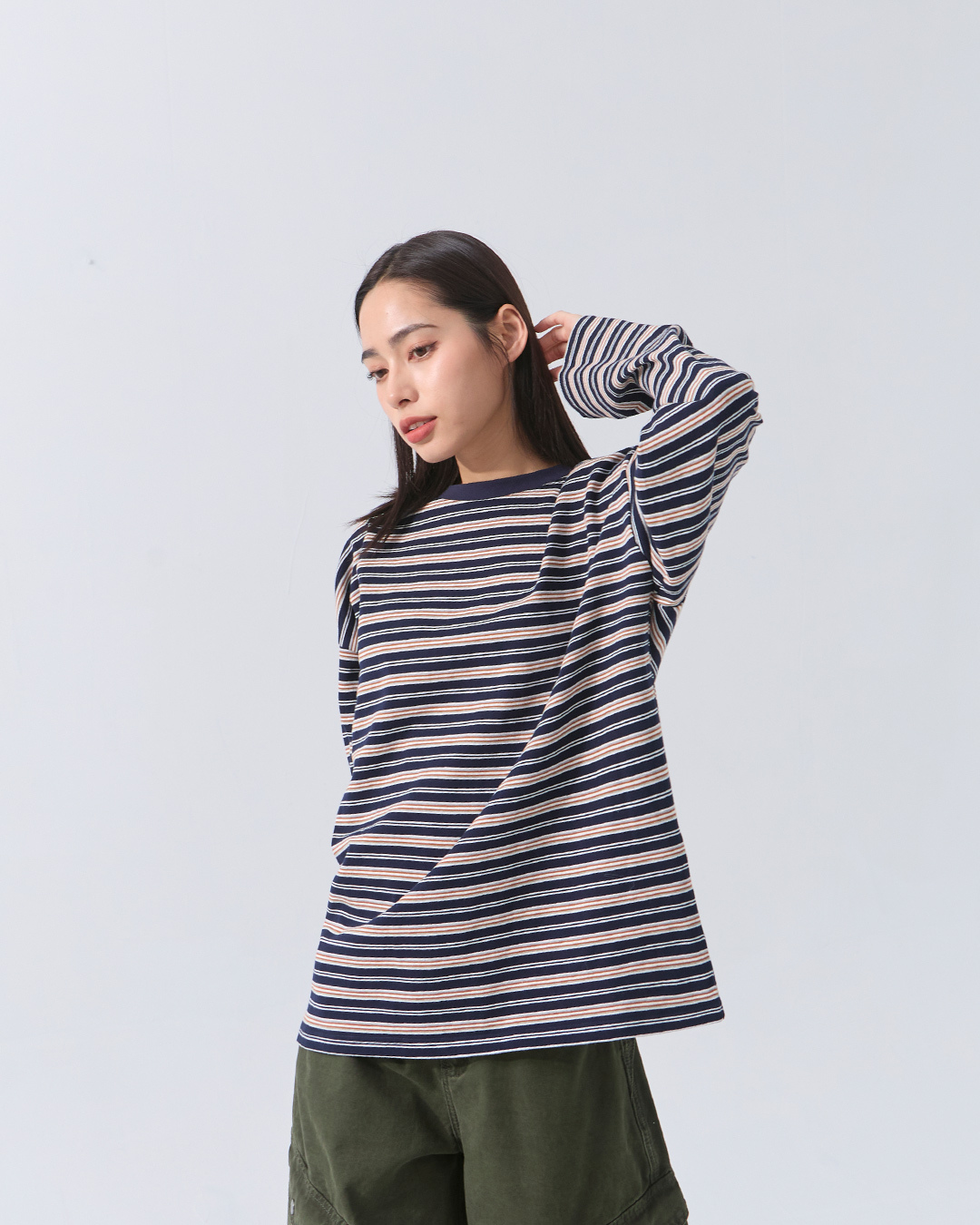 ストライプスウェット 2色展開