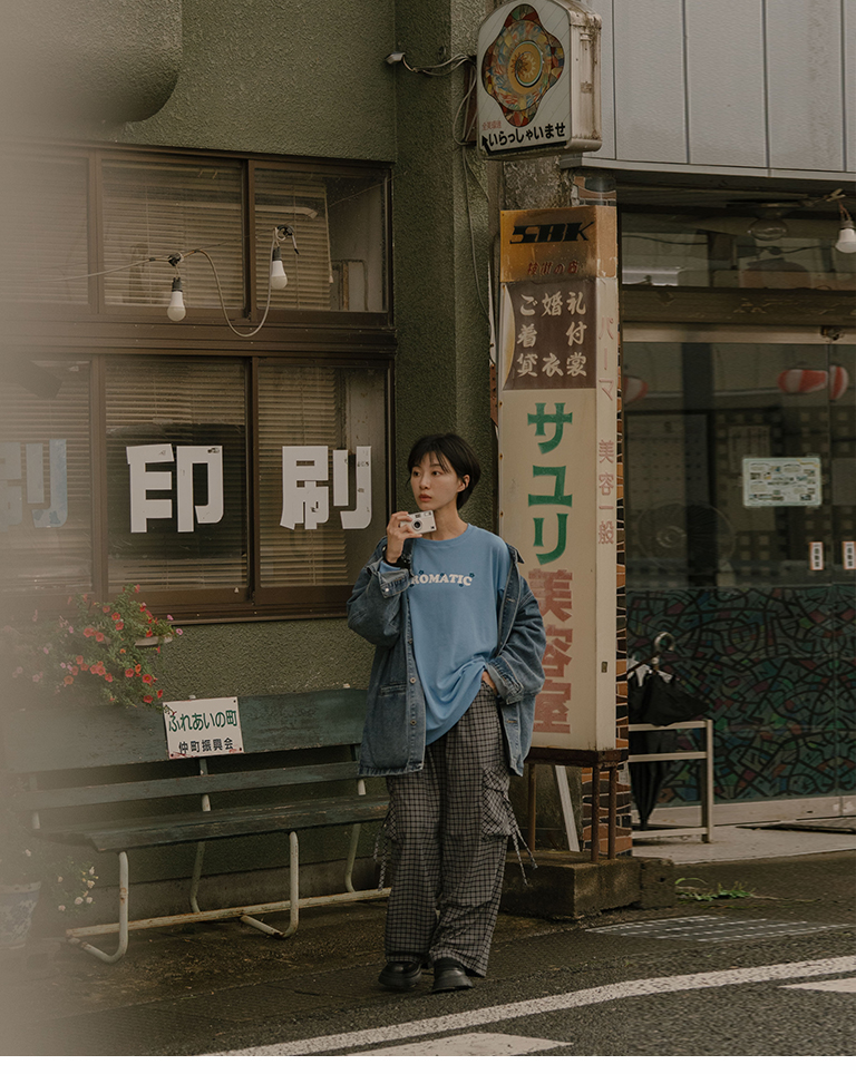 フラワー刺繍スウェット 3色展開