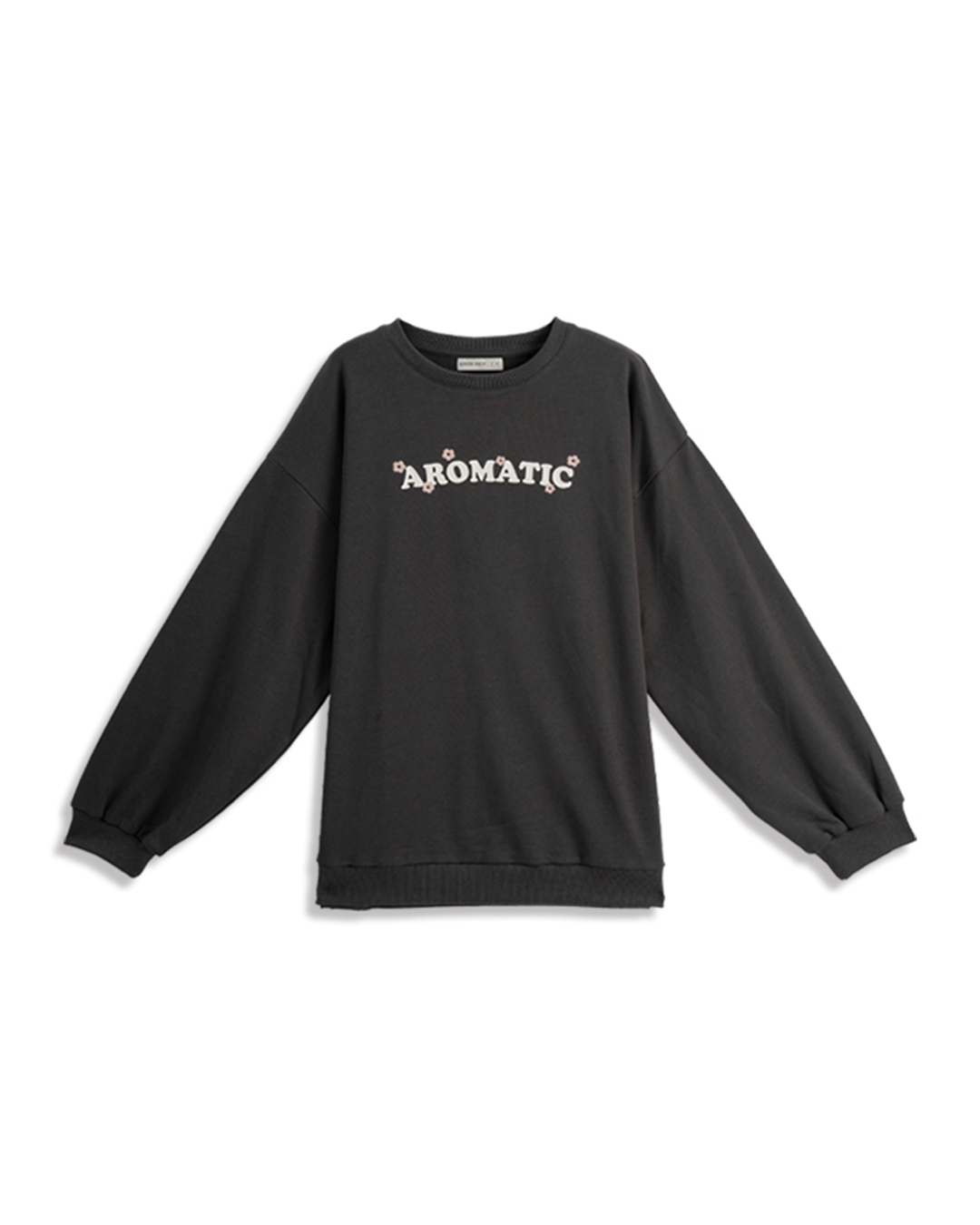 フラワー刺繍スウェット 3色展開