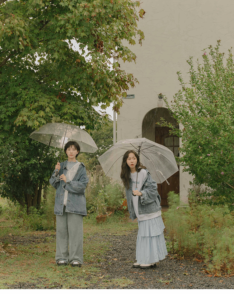 フラワー刺繍スウェット 3色展開