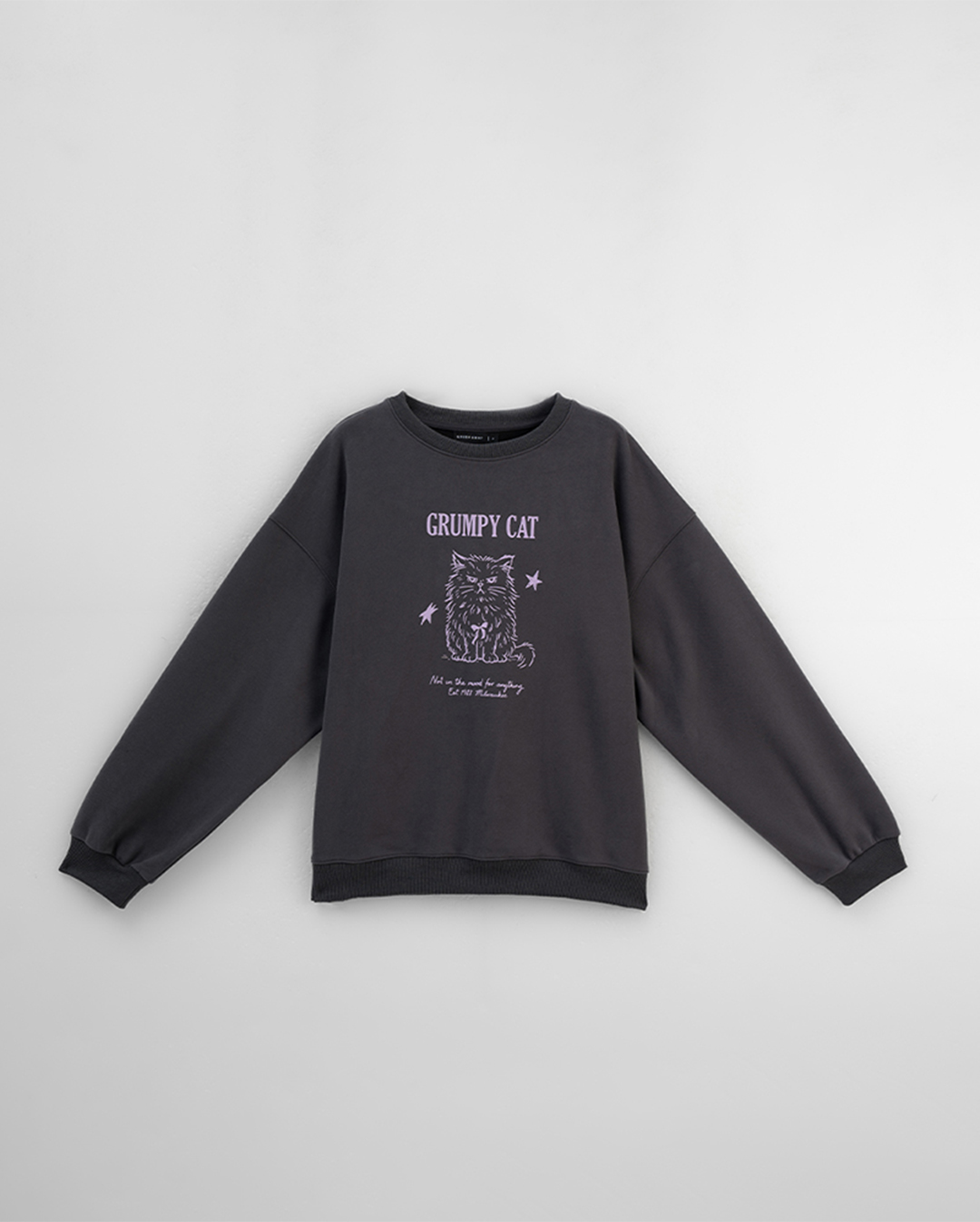 キャットプリントスウェット 2色展開