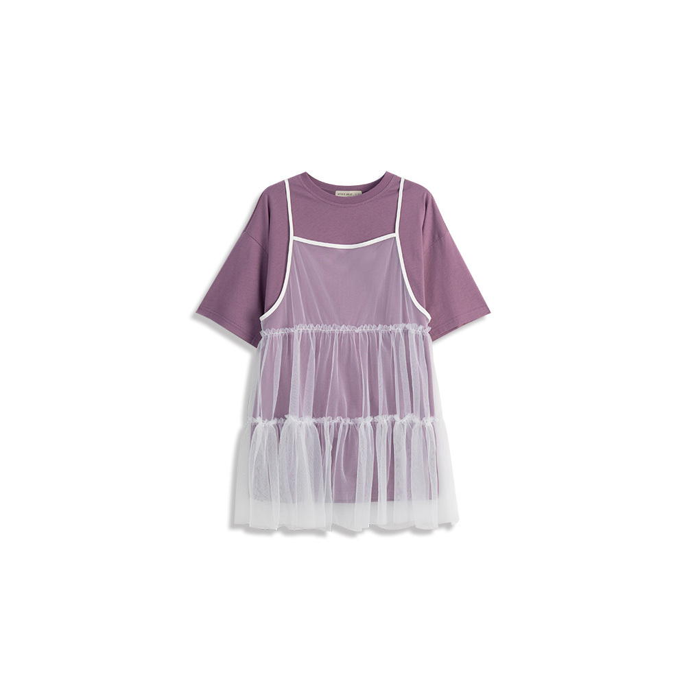 シアーティアードレイヤードトップス 3色展開