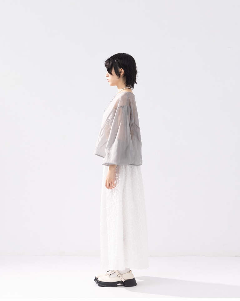 スリーブ2WAYトップス 2色展開