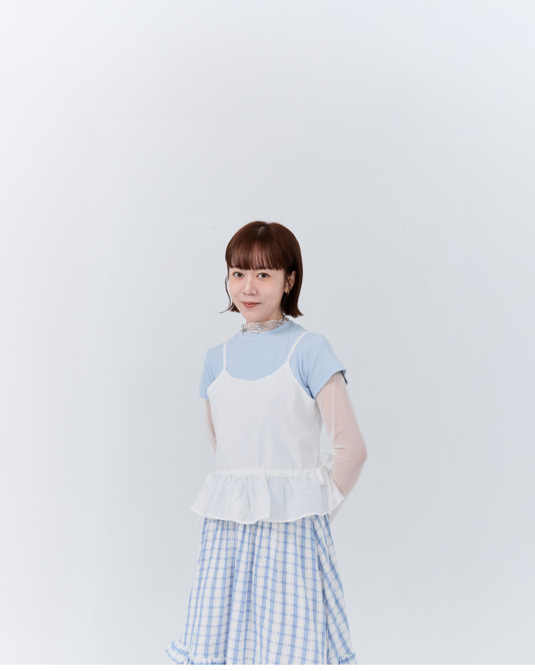 フリルヘム2点セット半袖トップス 2色展開