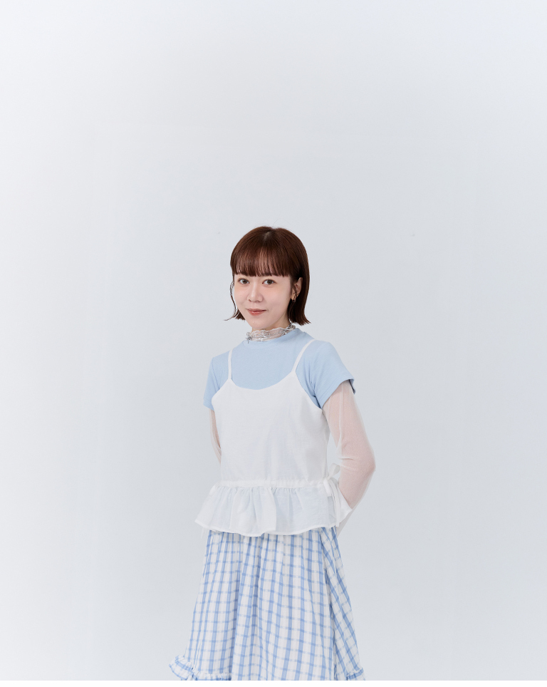フリルヘム2点セット半袖トップス 2色展開