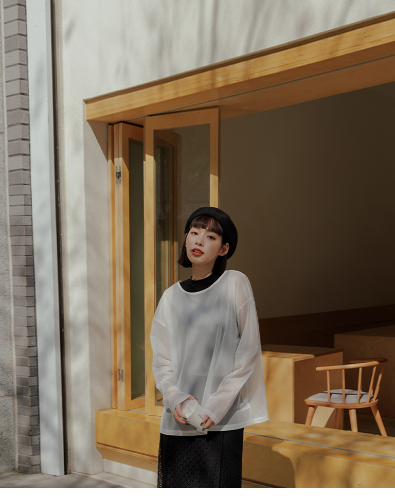 無地クルーネックタンクチップ 五色展開 01150430