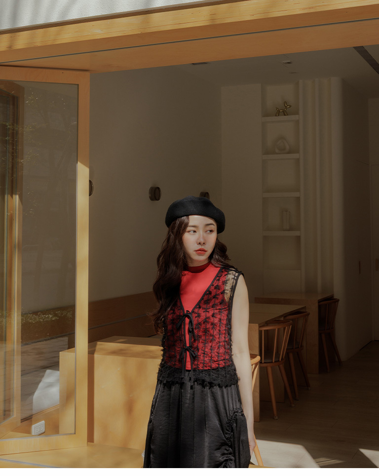 無地クルーネックタンクチップ 五色展開 01150430