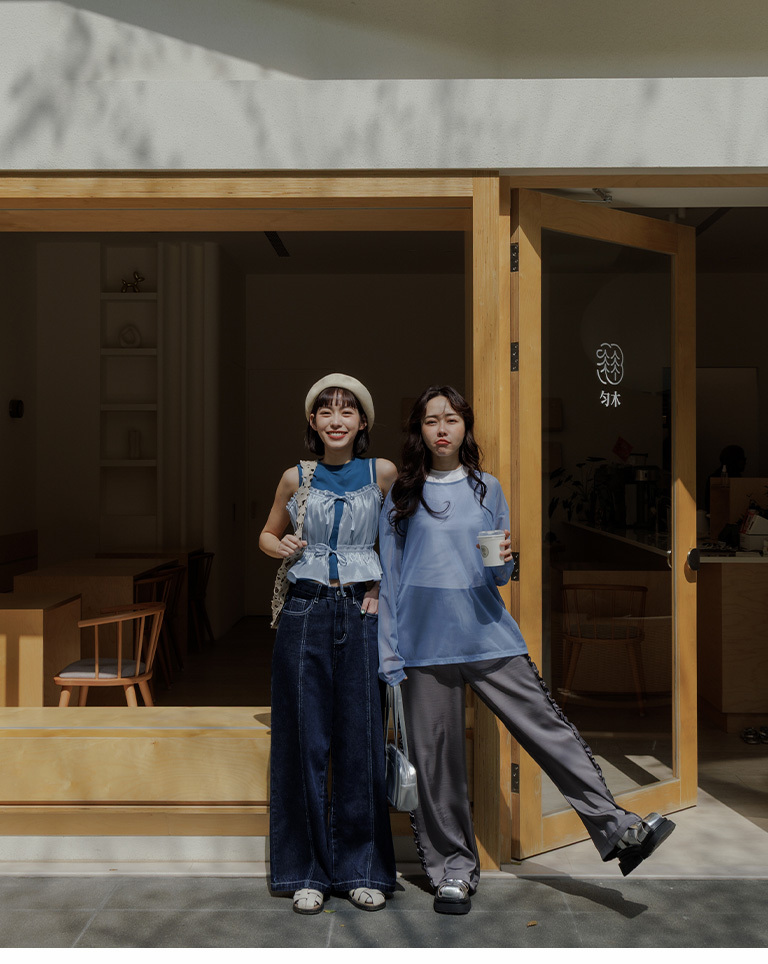 無地クルーネックタンクチップ 五色展開 01150430