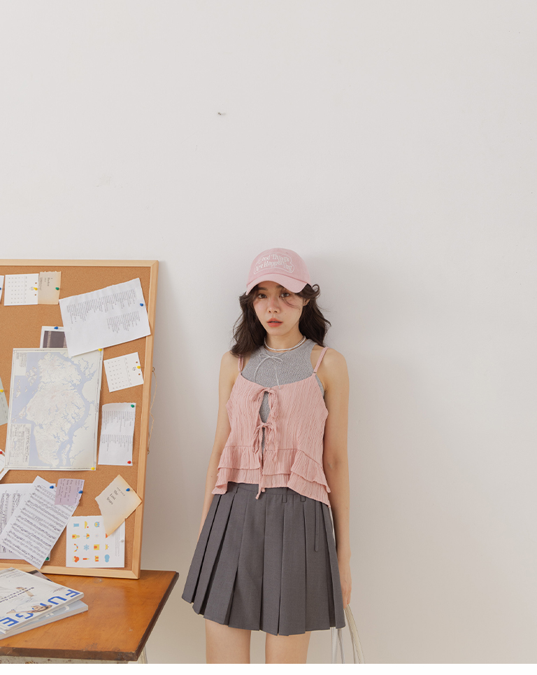 ノースリーブトップス 5色展開