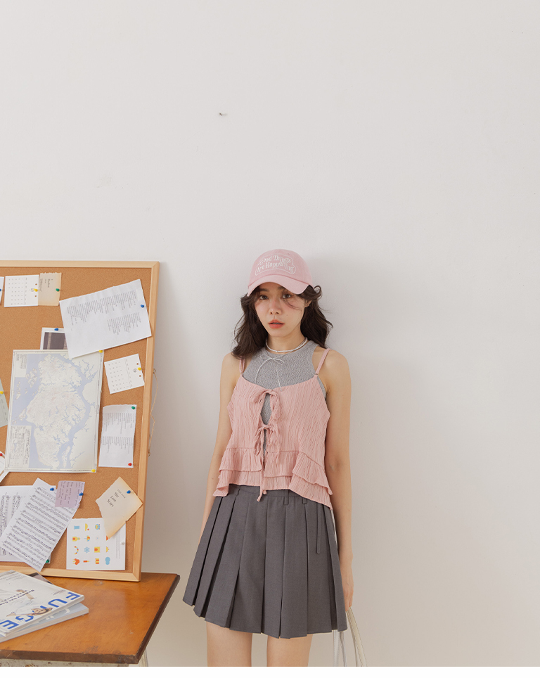 ノースリーブトップス 5色展開