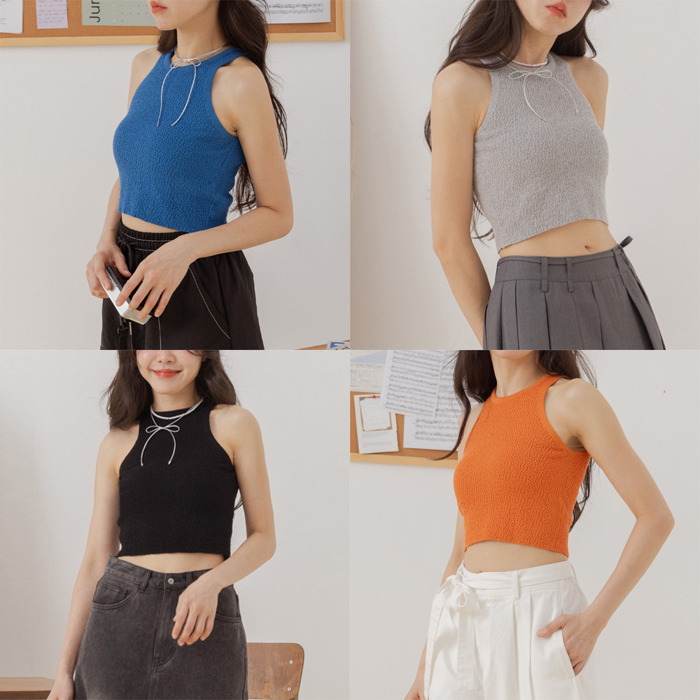 ノースリーブトップス 5色展開