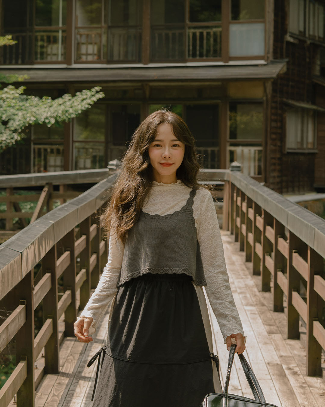 ショートニットベスト 5色展開