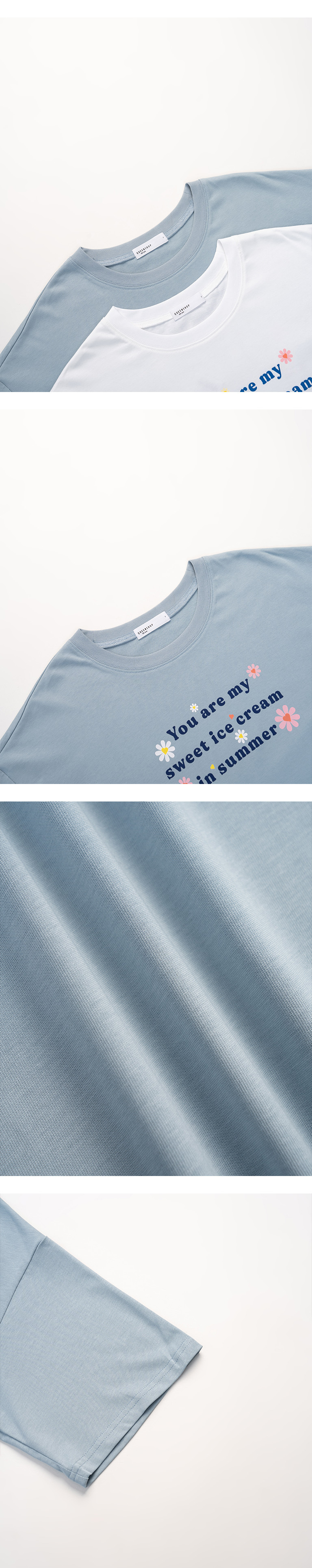 カジュアルロゴTシャツ 2色展開